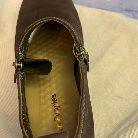 Hush Puppies Women's Mazin Cayto Ankle Boot Dark Brown Nubuck 8.5M - Picture 15 of 15